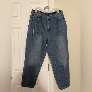 SheIn Curve 0XL High Waist Vintage Look Jeans